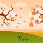 وکتور پاییز autumn-vector