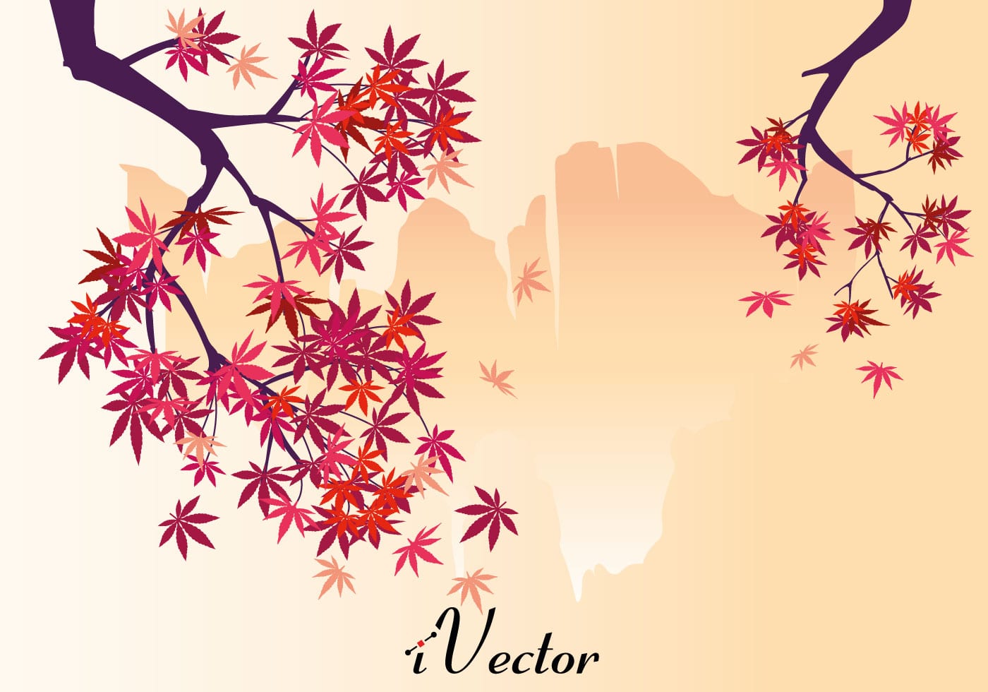 وکتور طرح پاییز Autumn Free Vector Art