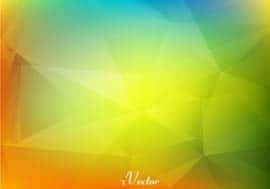 وکتور چندضلعی زمینه رنگارنگ colorful polygon vector background