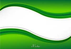 وکتور موج سبز رنگ green wave vector