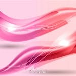 وکتور موج صورتی pink wave vector background