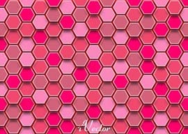 وکتور لانه زنبوری صورتی pink vector background