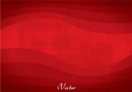 وکتور موج زمینه قرمز red wave background vector