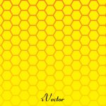 وکتور لانه زنبوری زرد yellow vector background